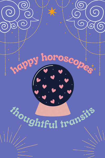 Introducing happy horoscopes and thoughtful transits